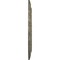 Ekena Millwork Claremont Ceiling Medallion (Canopies up to 5 5/8"), 9"OD x 4 1/2"ID x 1/2"P, Witch Hazel Crackle CM09CLWHC - alternate 4